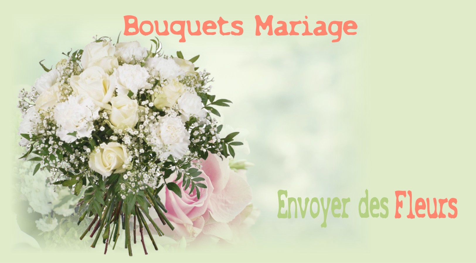 Bouquet de mariage à faire livrer à Le Guédeniau